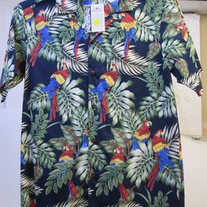 Aloha Republic 100% Cotton Hawaiian Pocketed Shirt